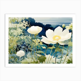 Flower Art Art Print