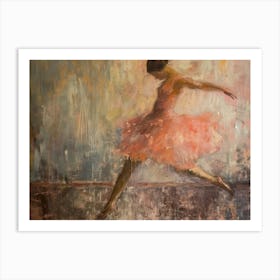 Contemporary Artwork Inspired By Edgar Degas 2 Art Print