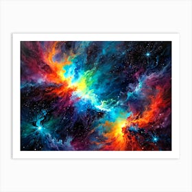 Nebula 8 Art Print