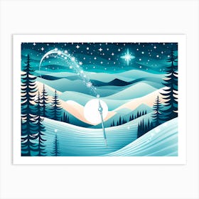 Winter Wonderland Canvas Print Art Print