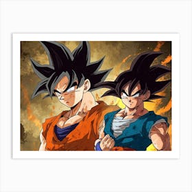 Dragon Ball Z 26 Art Print