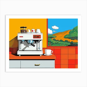 Coffee Machine 1 Art Print