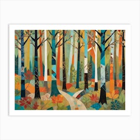 Forest Path 1 Art Print