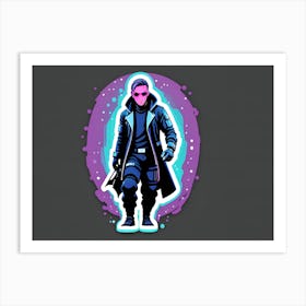 Fortnite Character Art Print