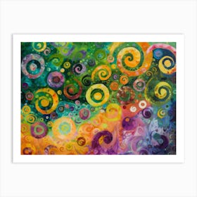 Spirals 2 Art Print