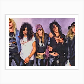 Guns N' Roses band Poster