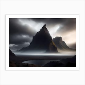 Iceland Landscape Art Print