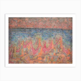 Cliffs On The Lake, Paul Klee Art Print