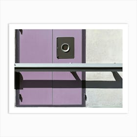 Purple Door Art Print