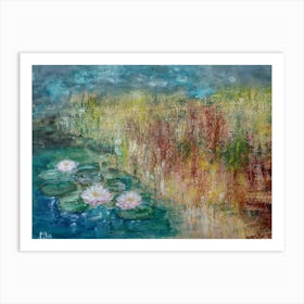 Wall Art Water Lilies Art Print