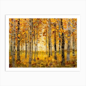 Autumn Forest 5 Art Print