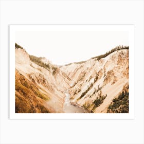 Yellowstone Scenery Art Print