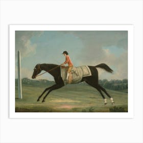 Horse Rider, Vintage Horse Art Print