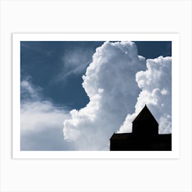 Church In The Cloud Art Print