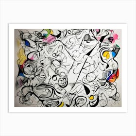 Abstract Painting 756 Art Print