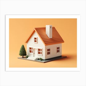 Miniature House 4 Art Print