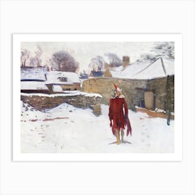 Mannikin In The Snow, John Singer Sargent Art Print