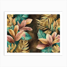 Tropical Leaves 13 Art Print