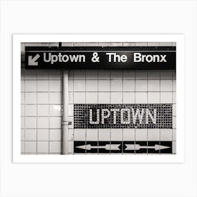 Uptown 2 Art Print