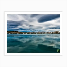 Cloudy Sky Over Lake 20230108988rt1pub Art Print