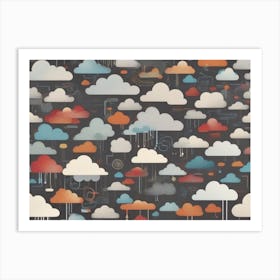 Cloudy Sky Art Print