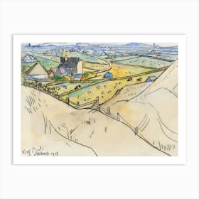 View From The Dunes On Koog In Texel, Jan Toorop Art Print