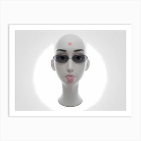 Face Of A Woman 1 Art Print