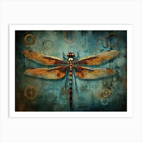 Dragonfly 10 Art Print