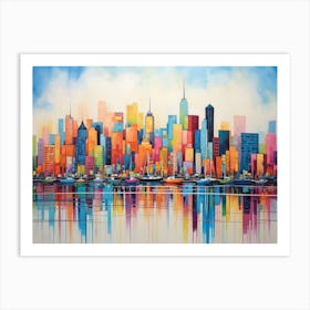 New York City Skyline Art Print