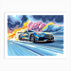 Mercedes Amg 4 Art Print