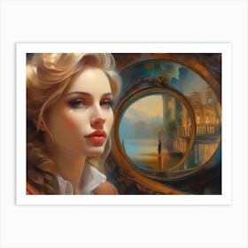 Magic Mirror 19 Art Print