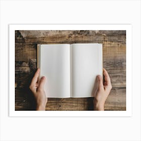 Blank Book (18) Art Print