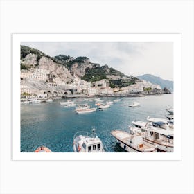 Amalfi At the Coast, Italy Art Print