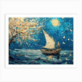 Contemporary Artwork Inspired By Vincent Van Gogh 11 Art Print