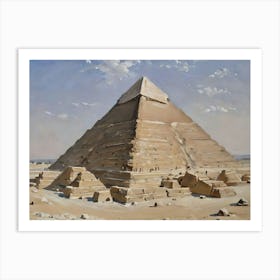 Pyramids Art Print