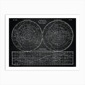 Astronomy Print - Alchemy constellations poster Art Print