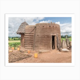 Traditional African House Art Print