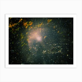 Nebula Abstract Colorful Background 2 Art Print