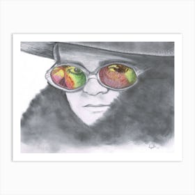 Elton John Art Print