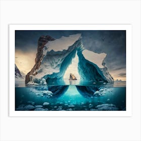 Iceberg Art Print