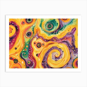 Abstract Painting 937 Art Print