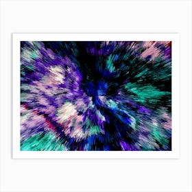 Acrylic Extruded Painting 613 Art Print