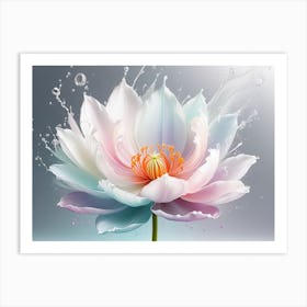 Lotus Flower 11 Art Print