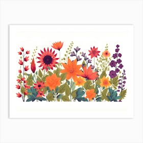 Flowers Print Art Print