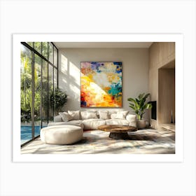 This Is My Peaceful Room Art Print