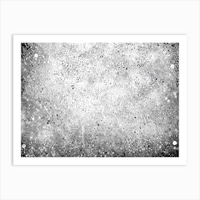 Abstract Black And White Background Art Print