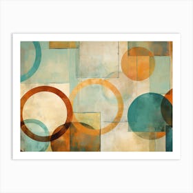 Cropped Cicelevb 01405 Various Colors Of Circles In Abstract Abstract A B842f1b3 090f 456a 81c4 4adb67210160 D Art Print