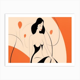 Sexy Woman Art Print