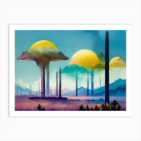 Sky Is The Limit Art Print