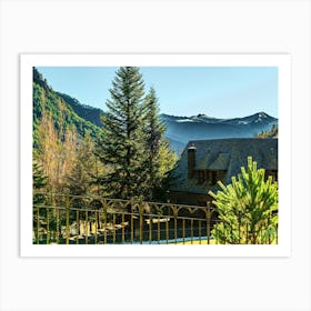 House In The Mountains 20231225122317rt1pub Art Print